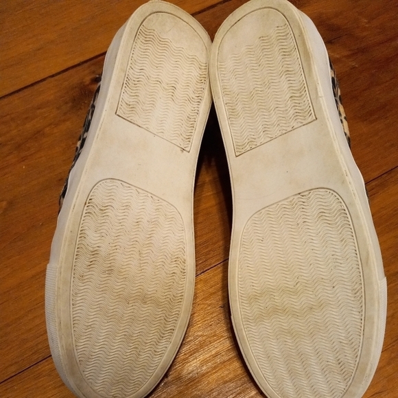 Steve Madden Leopard Print Platform Slip on Sneakers Skate Shoes Woman’s… - Picture 7 of 7